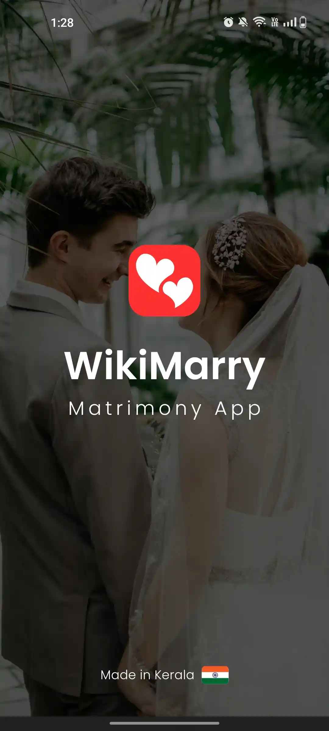 WikiMarry AI App Splash Screen